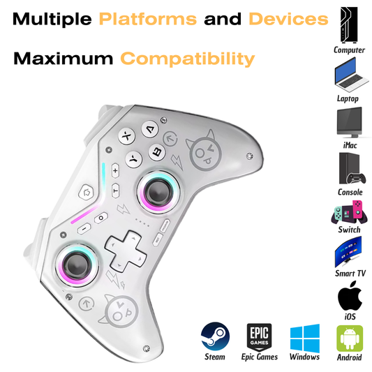 Mando Pro RGB para PC y Nintendo Switch